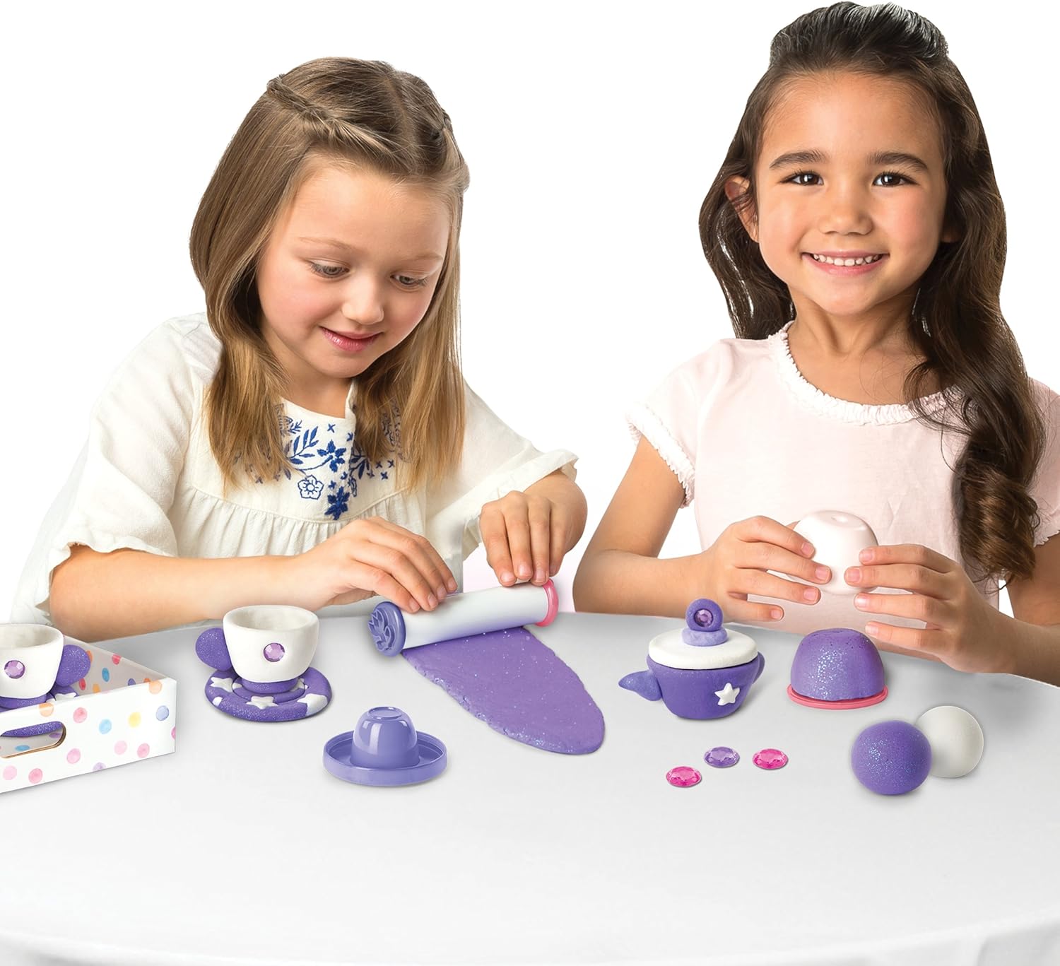 twinkle clay tea set