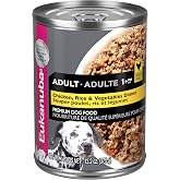 Eukanuba Adult Adult Chicken, Rice &amp; Vegetables in Gravy Wet Dog Food, 13.2 oz (Pack of 12)