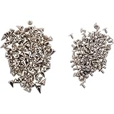 100pcs Star Studs Metal Claw Nailhead Punk Stud Rivet Spike Per Fai Da