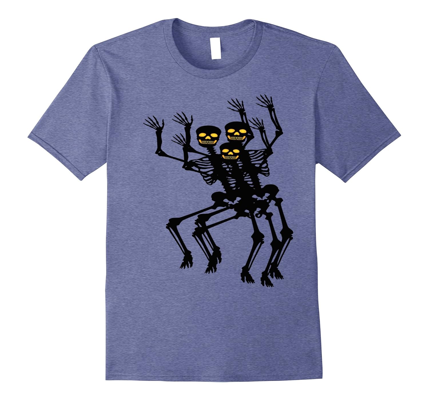 Skeleton Shirt for Halloween Party Three Dancing Skeletons-ANZ