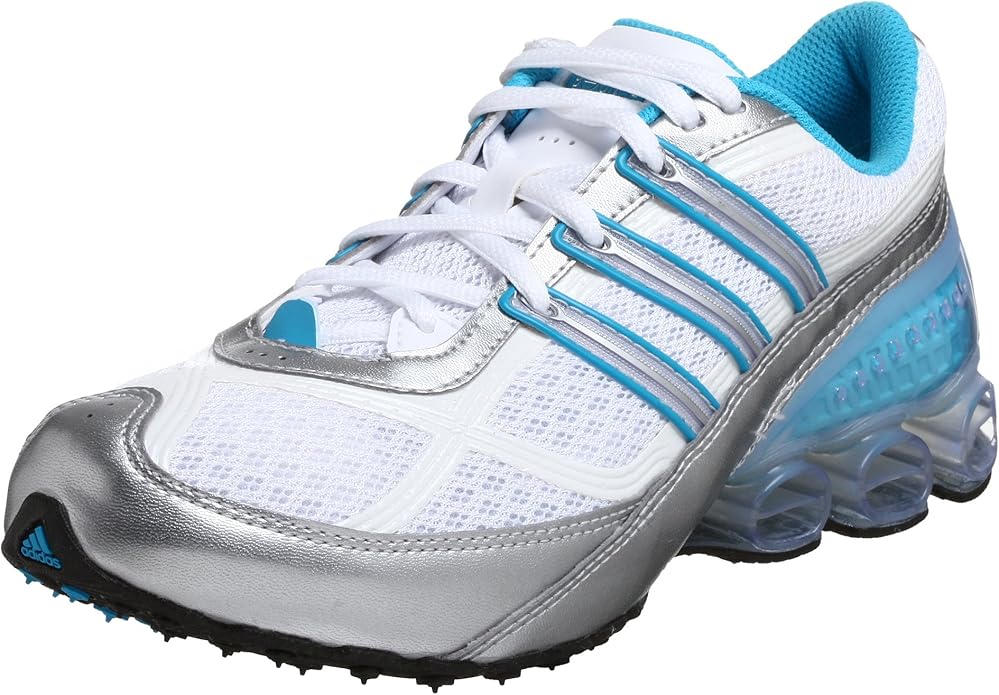Buy adidas Women's MicroBounce TR Cross Training Shoe, White/Cyan/Silver, 5 M US at Amazon.in
