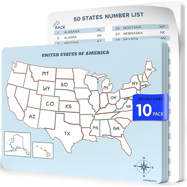 practice-labeling-the-50-states-of-the-united-states-blank-u-s-a-map-to-easily-memorize-the-50-u-s-states-capitals-blank-u-s-maps-kennedy-leon-9798452502654-amazon-com-books for Free Printable List Of 50 States Practice Labeling The 50 States of the United States: Blank U.S.A. Map to Easily Memorize the 50 U.S. States & Capitals (Blank U.S. Maps): Kennedy, Leon: 9798452502654: Amazon.com: Books for Free Printable List Of 50 States