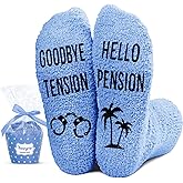 HAPPYPOP Retirement Gifts for Women Men - Retired Socks for Mom Dad Retirement Socks