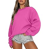 ANRABESS Womens Sweatshirts Crewneck Fleece Oversized Pullover Sweater Spring Winter Cute Tops Teen Girls Preppy Clothes 2026