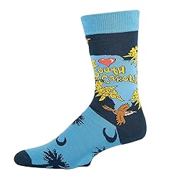 ooohyeah Men's Novelty Crew Socks, City State Gifts
