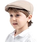 Jastore Kids Vintage Newsboy Cap Toddler Tweed Beret Hat Cabbie Hat Little Kids Driver Cap Ivy Gatsby Cap