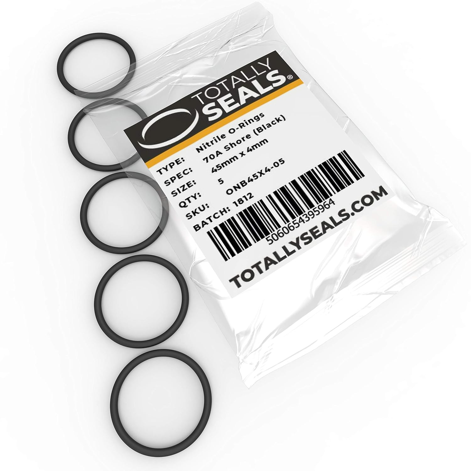 10 Guarnizioni O-Ring In Gomma Nitrilica 90mm X 3mm - Uxcell