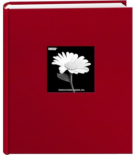 Album Fotografico Pioneer Leatherette Con Legatura A Vite: Formato 8.5x11, Colore Borgogna – Copertina In Ecopelle E Pagine Protettive