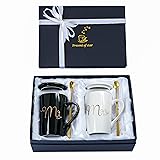 Jumway Mr and Mrs Coffee Mugs Set - Unique Wedding