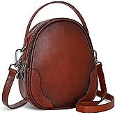 Iswee Small Crossbody Bags for Women Travel Leather Shoulder Bag Mini Purses and Handbags Designer Satchel Ladies Hand Bag