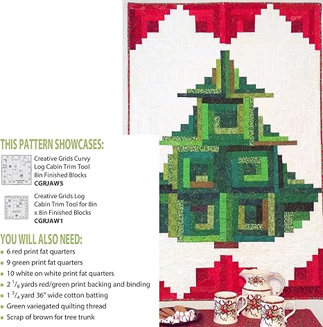 Amazon Com Trim The Tree Pattern By Cut Loose Press For Sewing