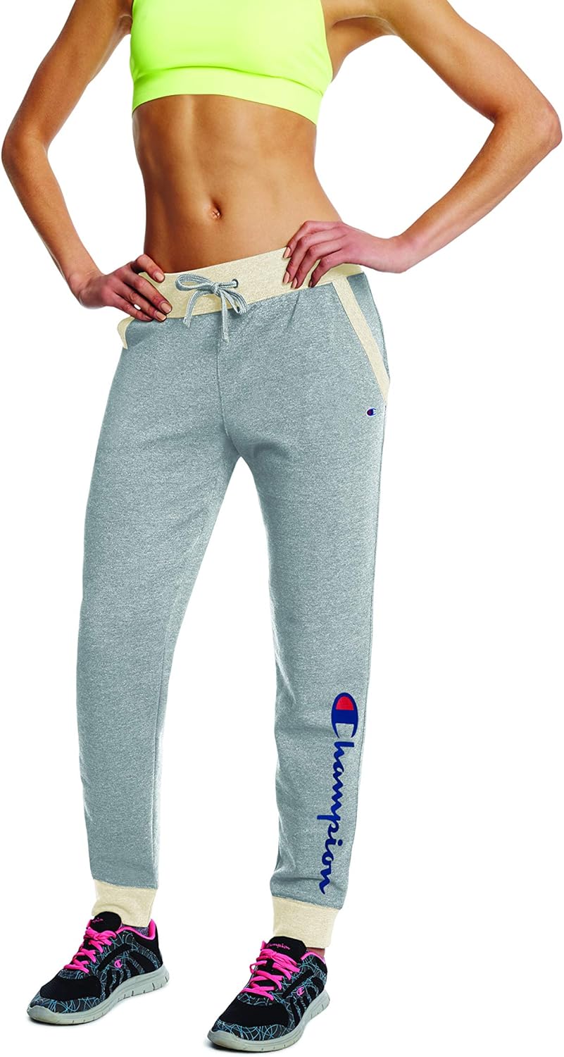 champion grey womens joggers