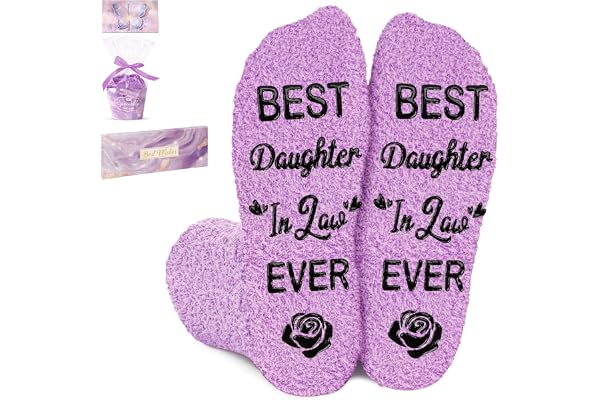 Gifts for Women - Fuzzy Socks Mothers Day Birthday Stuff for Grandma Sister Mother Daughter in Law, Dog Cat Lover Gift