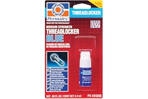 Permatex 24206 Medium Strength Threadlocker Blue, 2.5 ml