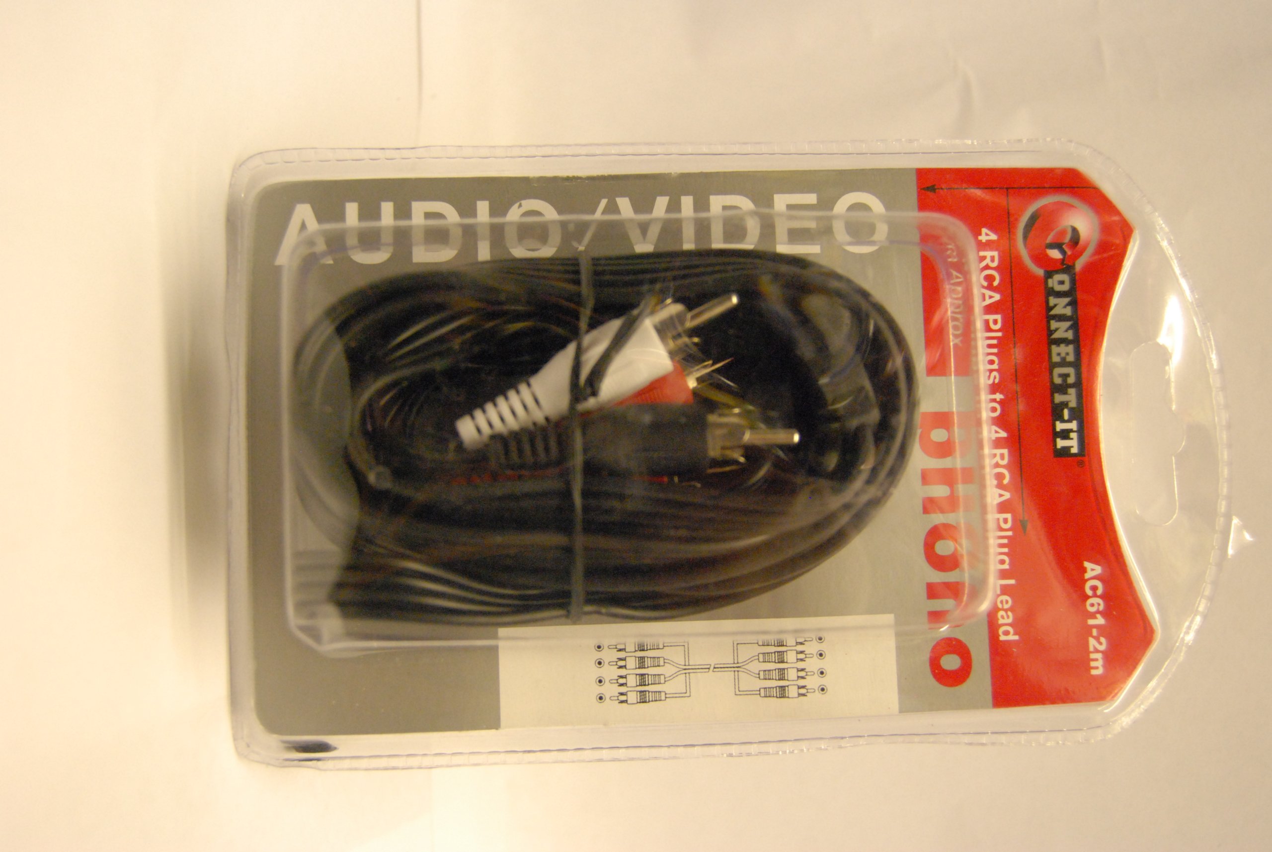 5 Metre 3 RCA plugs to 3 RCA plugs