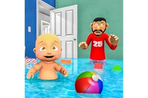 Little Baby Prank With Daddy - Funny Escape Hide and Seek Games 2025