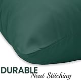 IR Imperial Rooms Emerald Microfibre Pillow Cases 2 Pack - Soft & Fade Resistant view 6