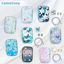 CamCosy Phone Charger Case Storage Set with Cute