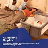 Chicco Next2Me Essential Infant Cosleeping Crib Adjustable Height view 3