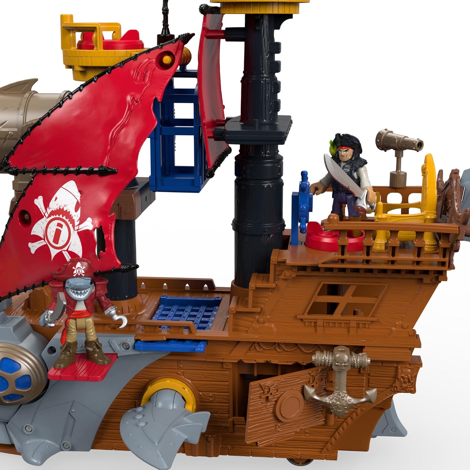 fisher price shark pirate ship