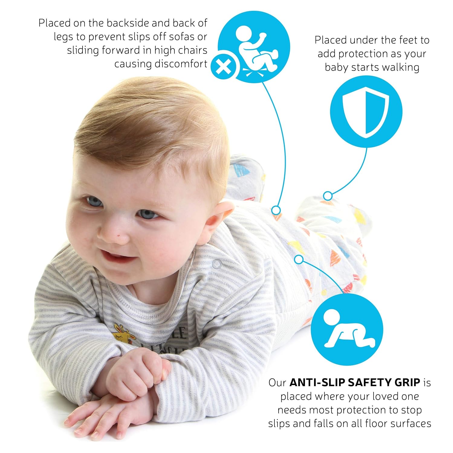 sleepsuits with non slip feet