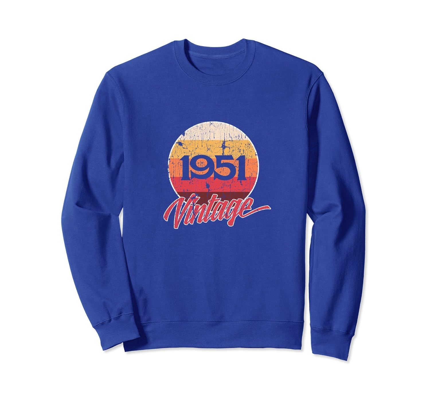 Vintage 1951 50s 67th Birthday Crewneck for Mom Dad Uncle-anz