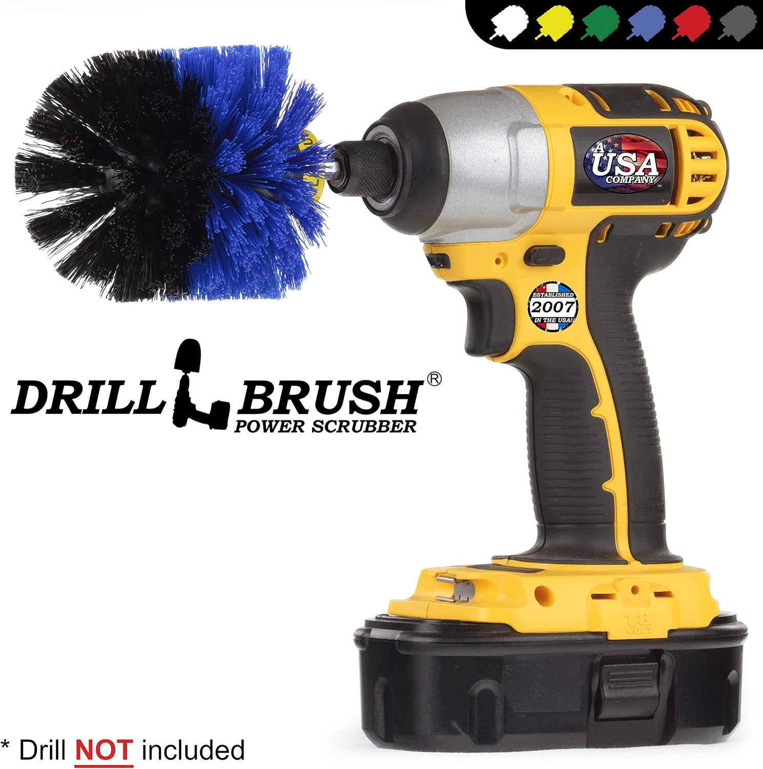Marine, Cleaning Supplies, Boat Accessories, Drill Brush, Hull Cleaner, Kayak, Boat, Canoe, Inflatable, Fishing Boat, Pontoon - Image 5