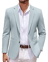 COOFANDY Mens Suit Blazer Classic Fit Casual