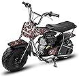 Oryxearth Mini Dirt Bike for Kids, 105CC 4-Stroke Kid Gas Powered Off-Road Pocket Pit Trail Motorcycle W/EPA Approved, Up to 24 Mph Weight Support 185 LBS