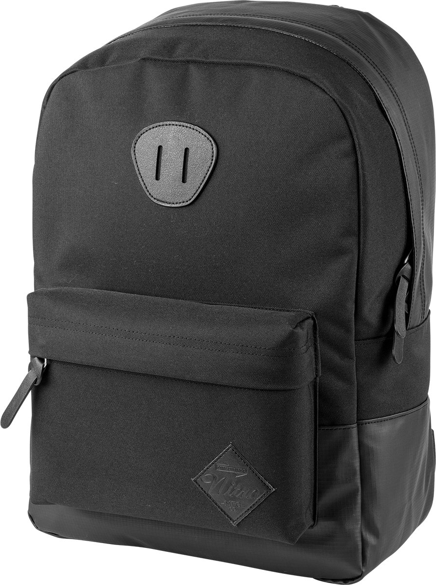 Urban Classic Old School Daypack mit gepolstertem Laptopfach, urbaner Streetpack im Retro-Look, Alltagsrucksack, Schulrucksack, Schoolbag, Tough Black, 20 L, 420 gr — image 1