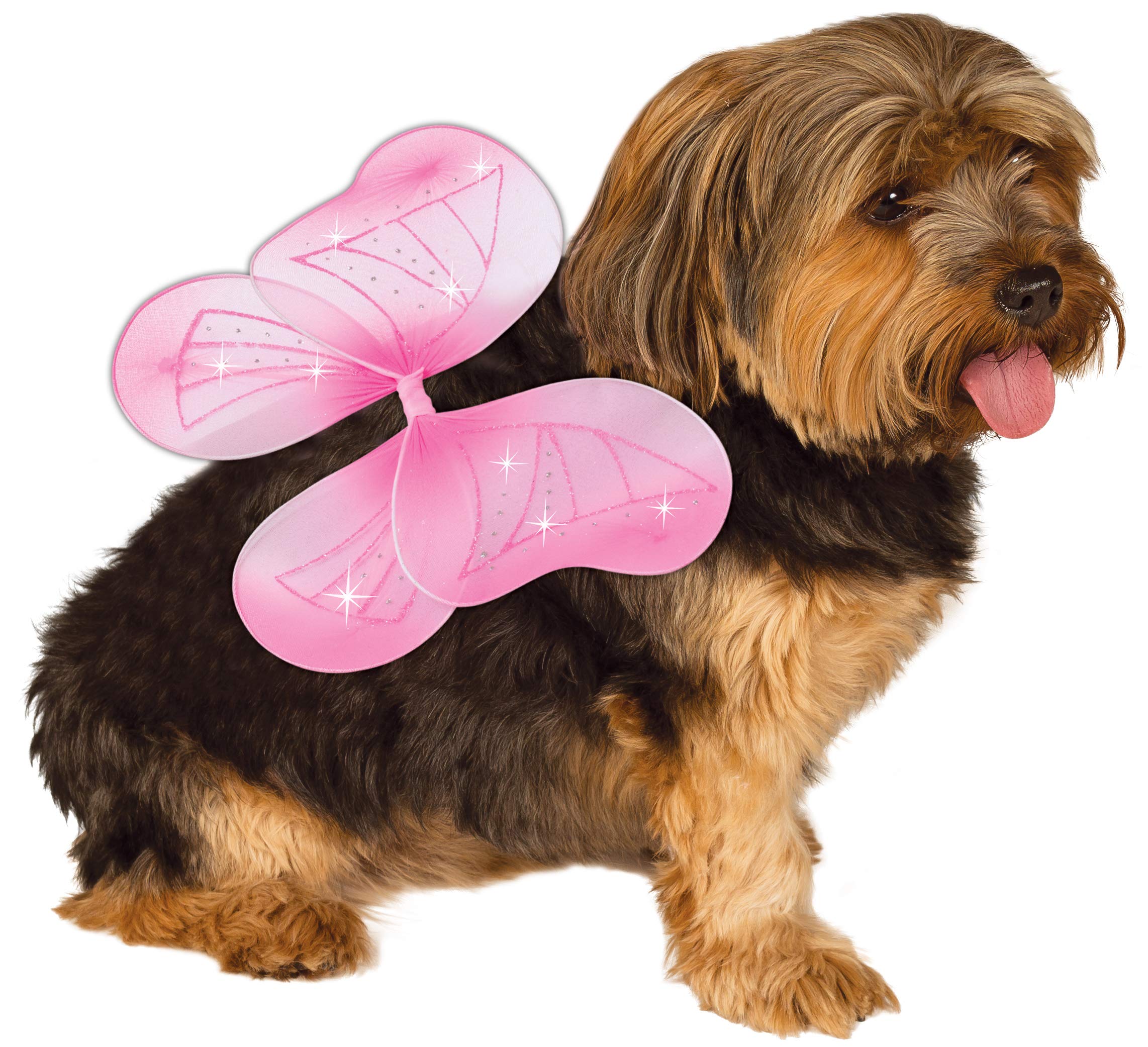 RubiesRubie's Pet Costume Pink Fairy Wings, Small to Medium