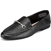 JENN ARDOR Loafers for Women Flats Shoes Womens Penny Loafers Slip On Pointed Toe Comfortable Office Work Driving Flats Fashion Dress Shoes for Women