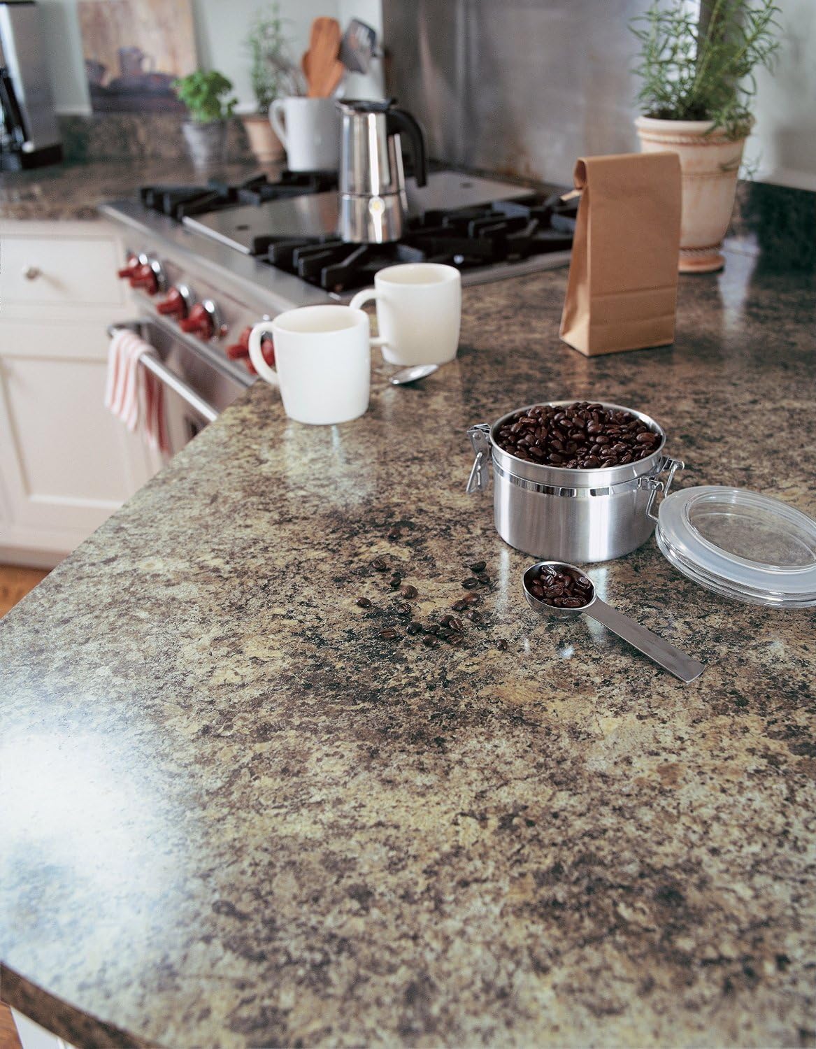 Formica Brand Laminate 077341246408000 Jamocha Granite Laminate