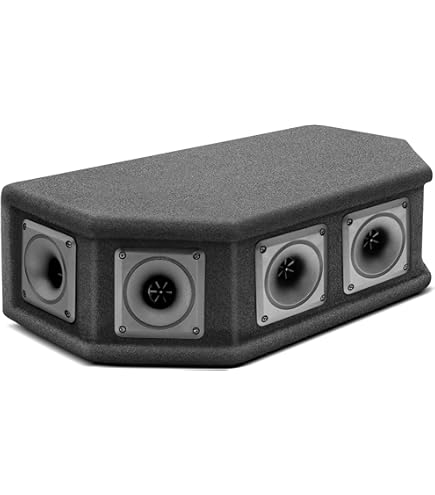 Menace Audio Car Audio Midrange Housing 4 X 6.5 2000 Watt VOICEBOX® By ® (MA