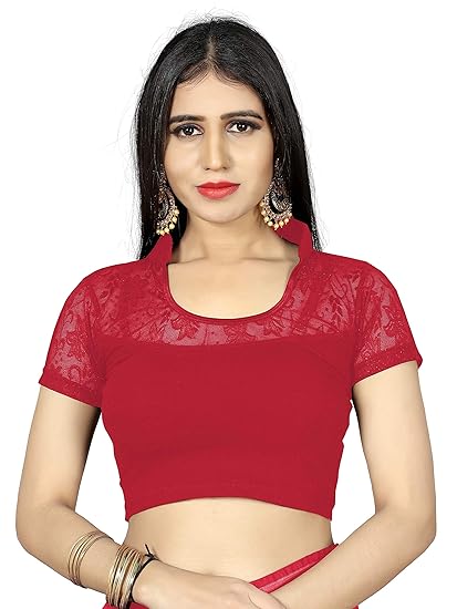 Stretchable Readymade Lycra Cotton Blouse For Women