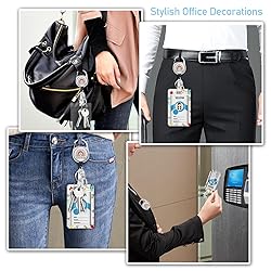 Piefly Teacher Lanyards for Id Badges, Rainbow