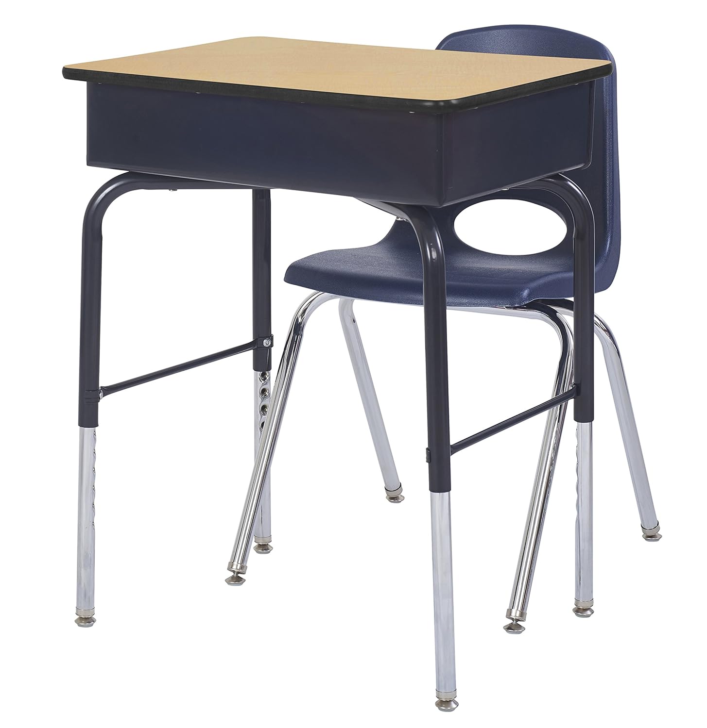 Oak and Black ELR24103 ECR4Kids 24 x 18 Adjustable Open Front Student