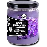 Lilac Blossom Odor Eliminating Highly Fragranced Candle - Eliminates 95% of Pet, Smoke, Food, and Other Smells Quickly - Up to 80 Hour Burn time - 12 Ounce Premium Soy Blend