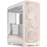 Fractal Design Meshify 3 Ambience Pro RGB White TG Clear Tint - Computer Case