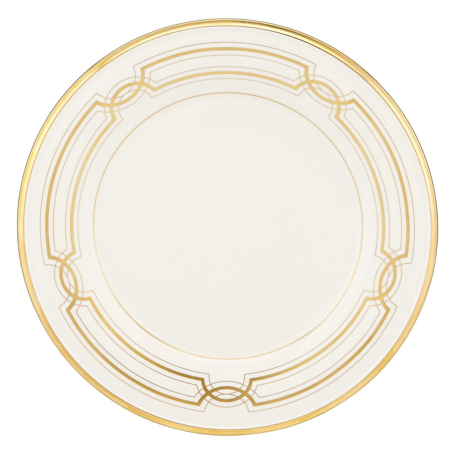 Lenox 852345 Eternal 50th Anniversary Accent Plate, White