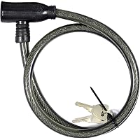 EDA Cadeado Para Bicicleta Com Cabo De Aço 80Cm Eda