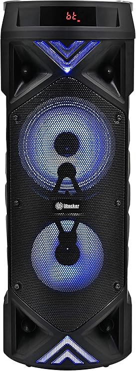 irocker portable bluetooth karaoke machine