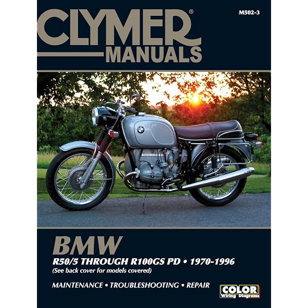 BMW Motorcycles 1969-1973 R50/5 R60/5 R75/5 Workshop Manual