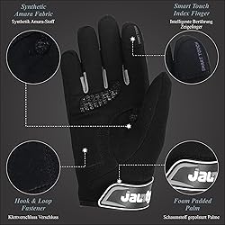 JAUNTY Professional Motorcycle Gloves Knuckle