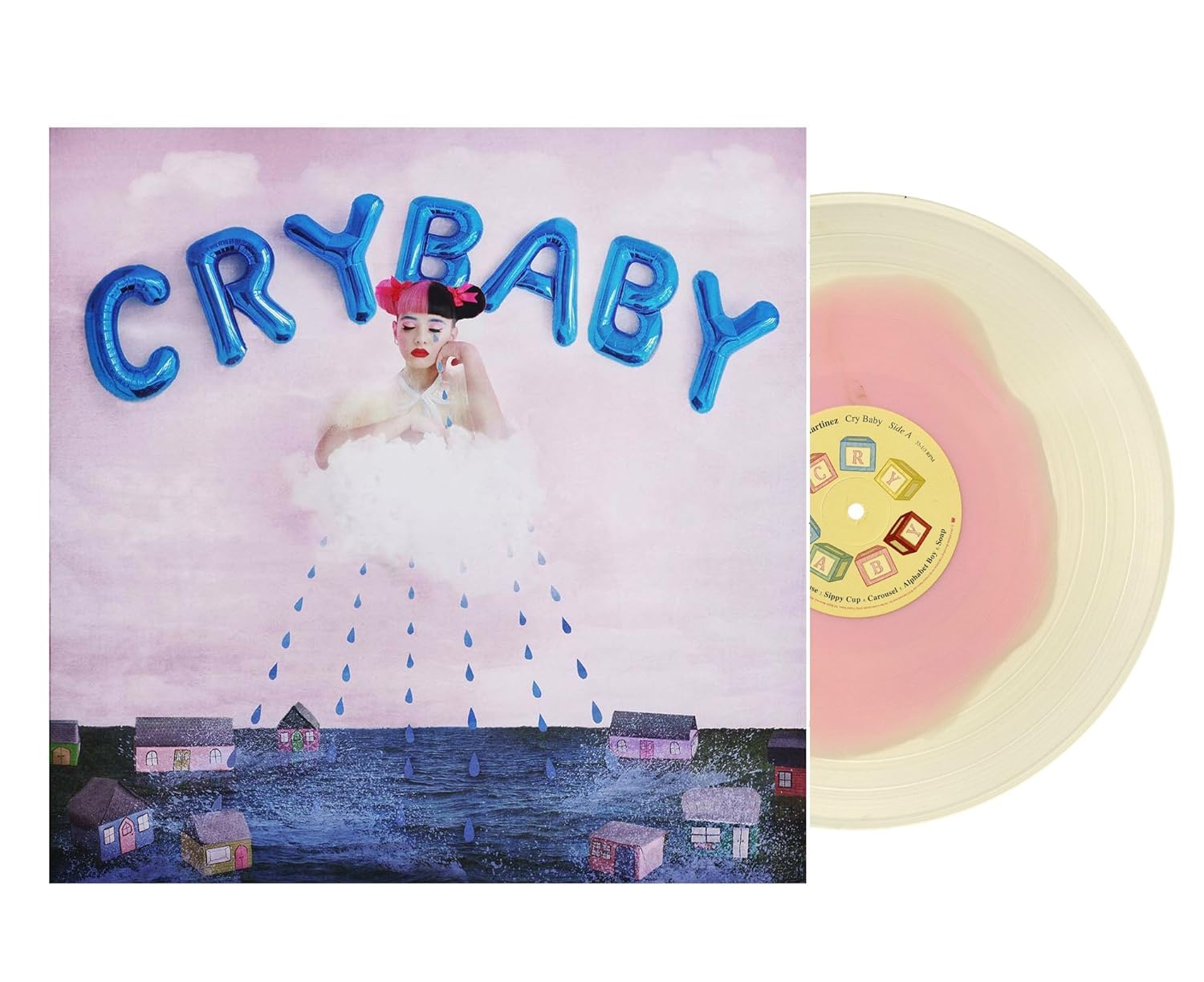 Melanie Martinez Cry Baby Limited Edition Pink and White Melanie Martinez Cry Baby Limited Edition Pink and White Colored Vinyl Amazon Music