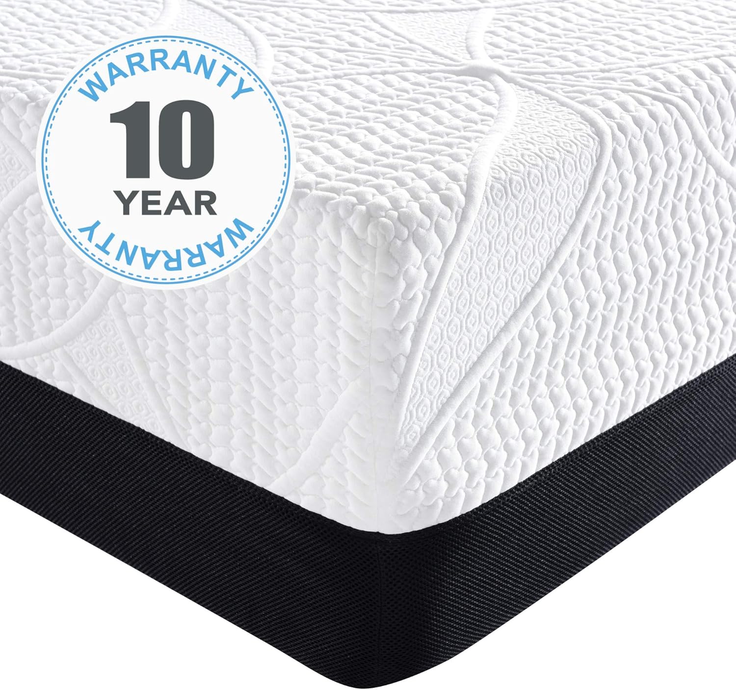 Classic Brands Cool Gel Chill Memory Foam 14-Inch Mattress with 2 BONUS Pillows |CertiPUR-US Certified |Bed-in-a-Box, King: Furniture & Decor