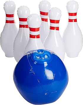 YinArts Giant Inflatable Bowling Set