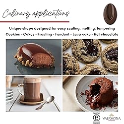Valrhona Premium French Baking Dark Chocolate Discs