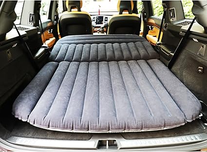 Amazon Co Jp 車中泊 マット 後部座席のエアマット Suv車用ベッド 帰省 キャンプ用品 電動エアーポンプ付属 マイナス25 でも使える 家電 カメラ