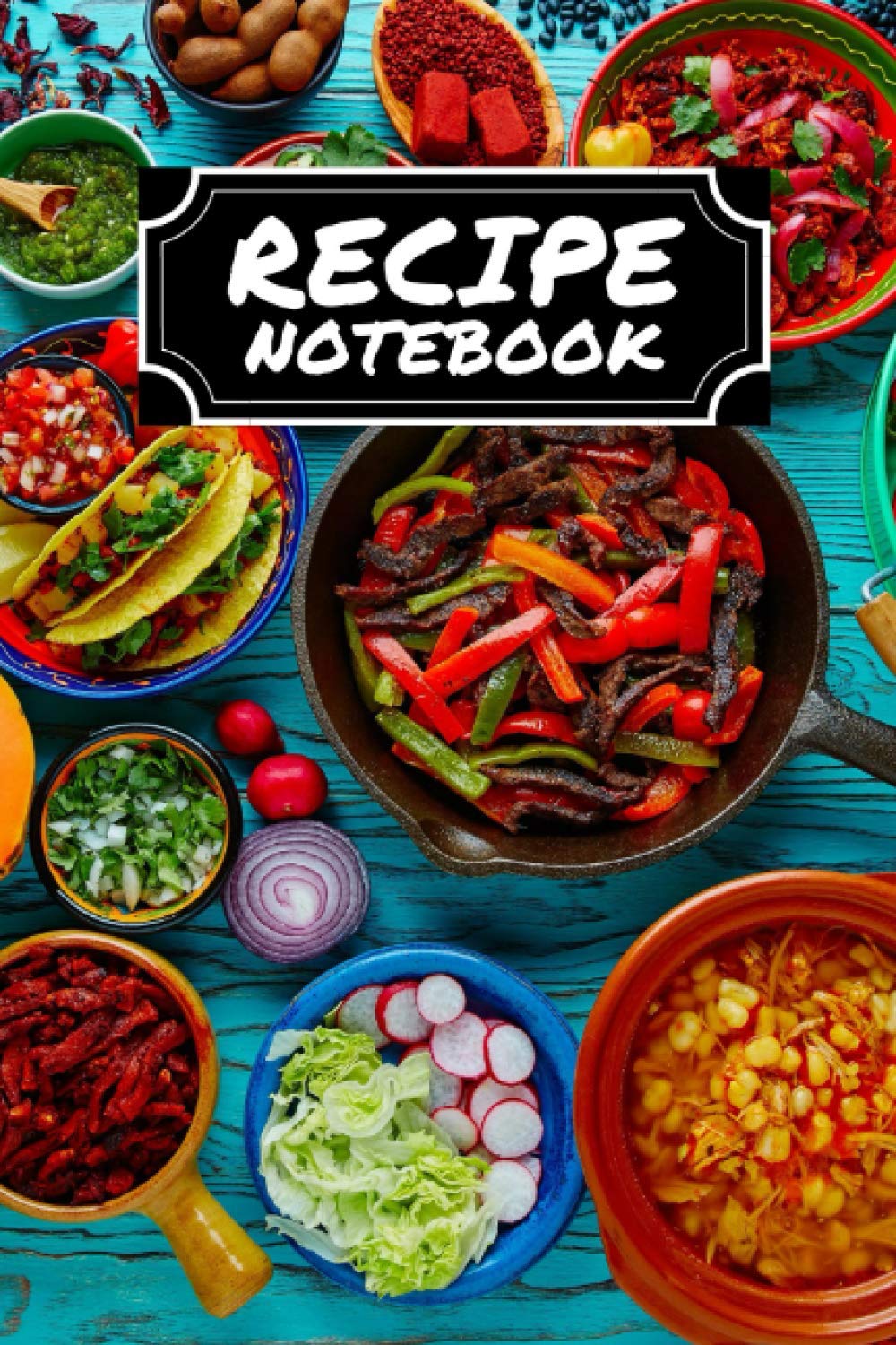 Recipe Notebook: A notebook for all your recipes.